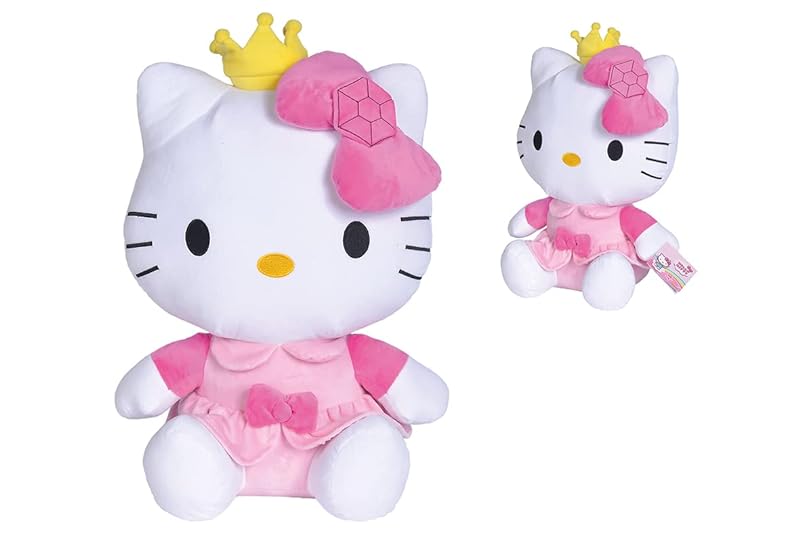 Hello Kitty - Plüschtier im Prinzessin Outfit, 50cm