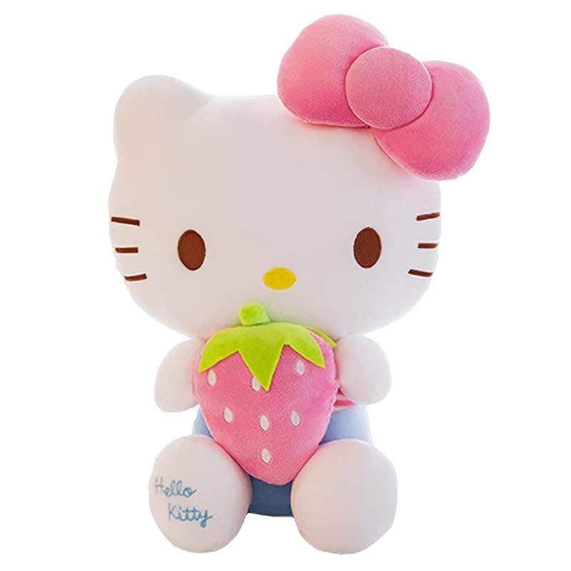 Hello Kitty - Plüschtier mit Erdbeere, 30cm