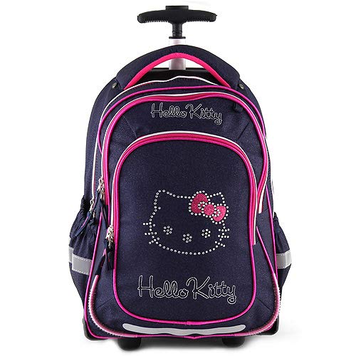 Hello Kitty - Laptop Rollkoffer, 47 cm, Blau (Blu)