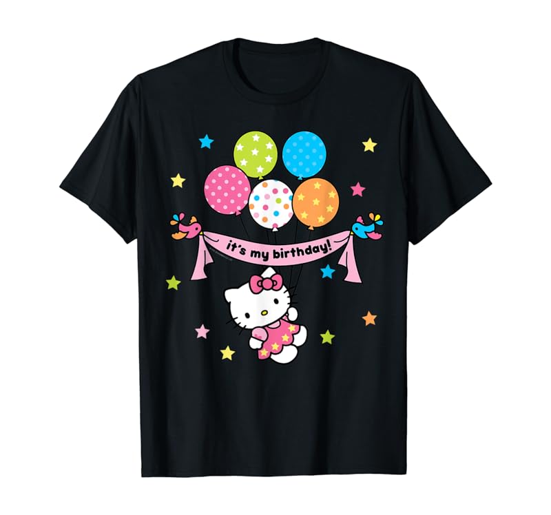 Hello Kitty It's My Birthday Geburtstag T-Shirt