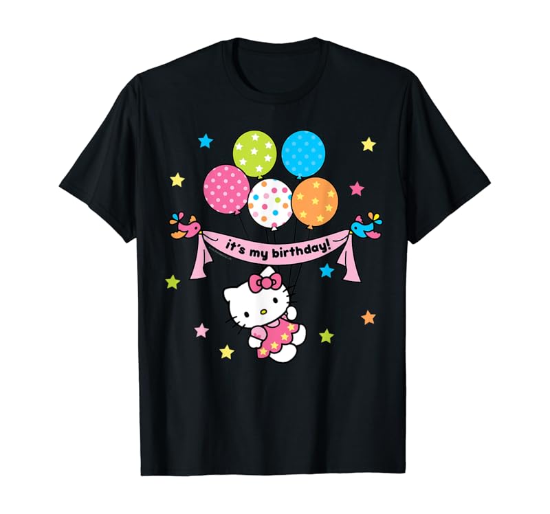 Hello Kitty It's My Birthday Geburtstag T-Shirt