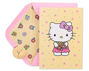 Hello Kitty - Blanko-Karten mit Umschlägen, 12 Stück