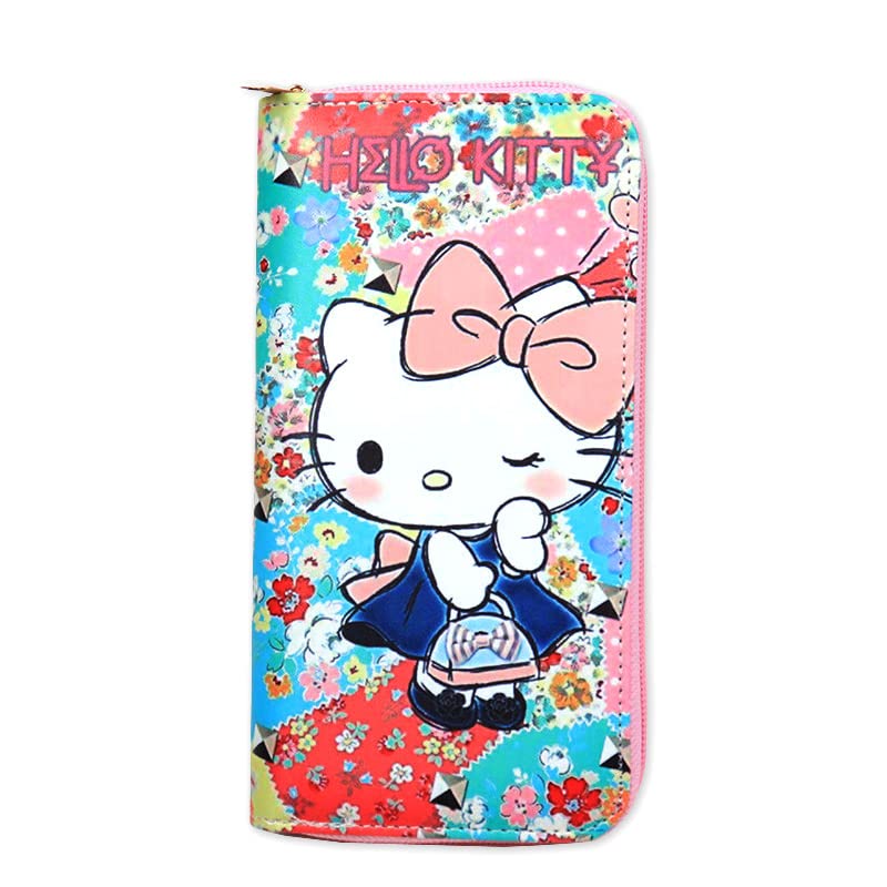Hello Kitty - Geldbörsen mit mehreren Kartenfächern und geräumigen Fach